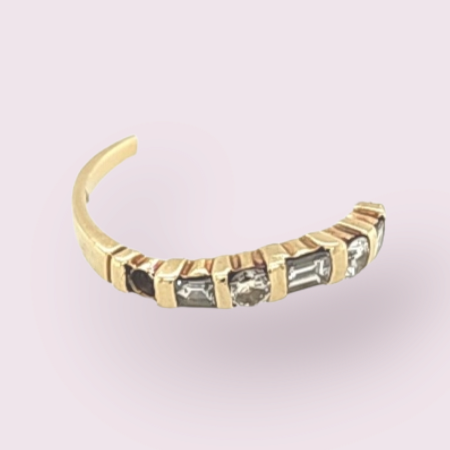 Diamond Wedding Band restored