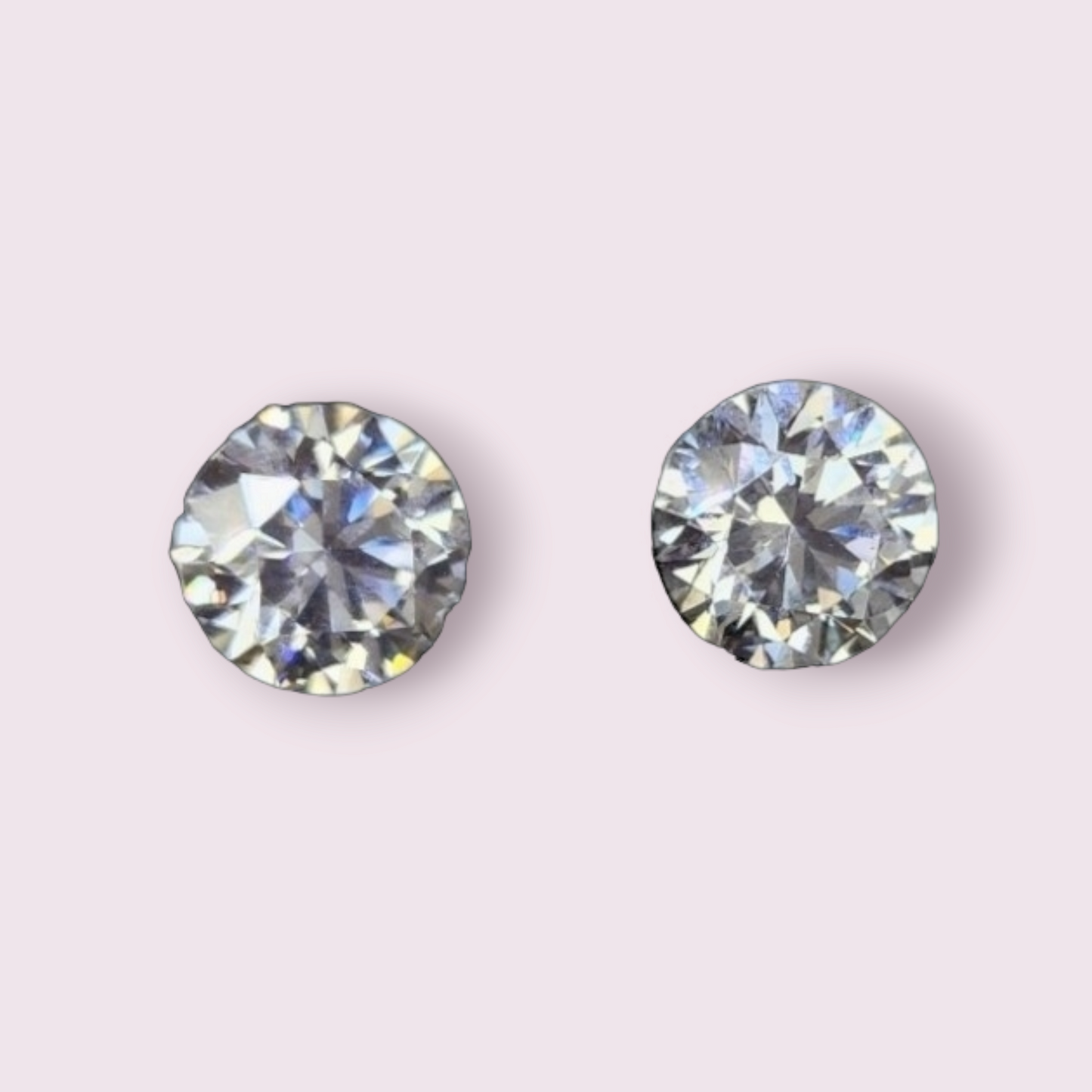 Lab grown diamond studs