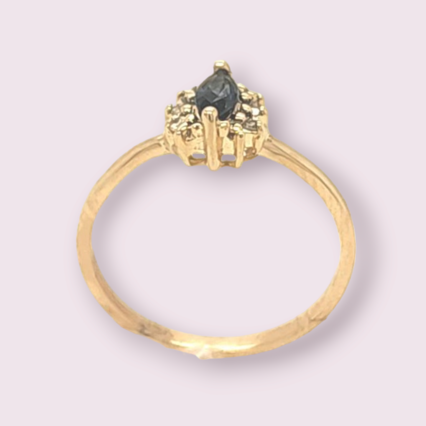 Ring converted to a necklace