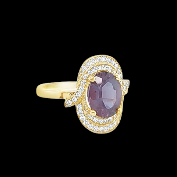 Alexandrite ring