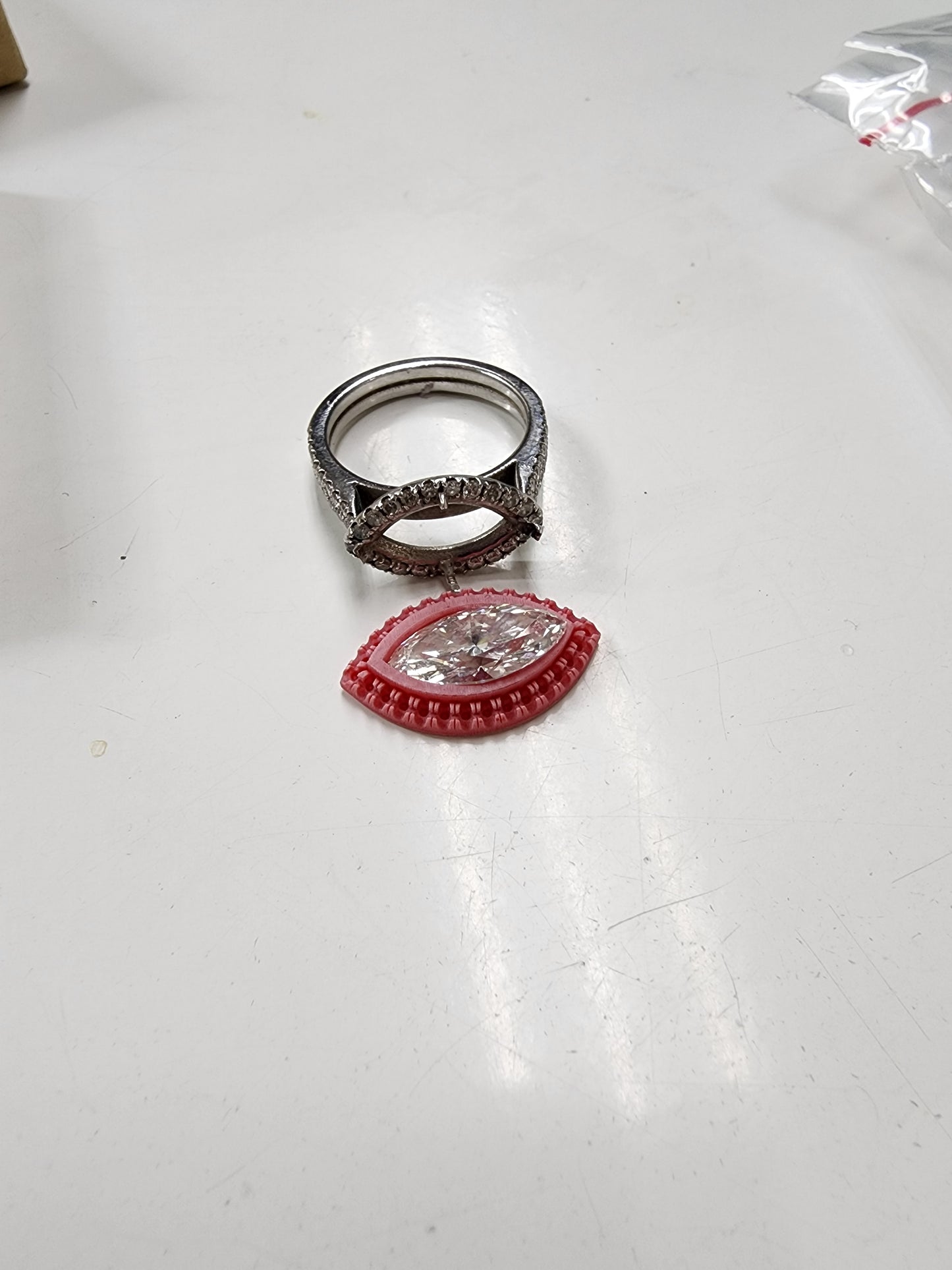 Modern Marquise engagment ring