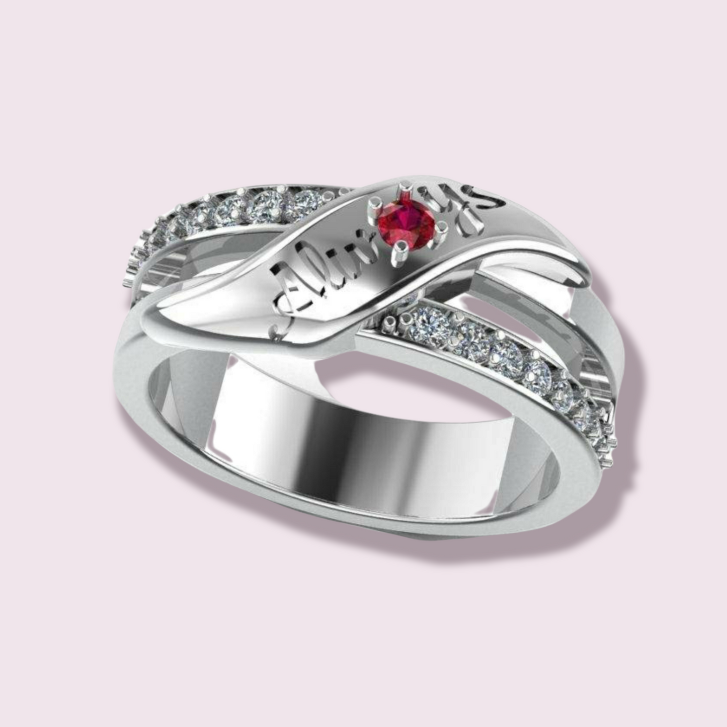 Name/birthstone ring
