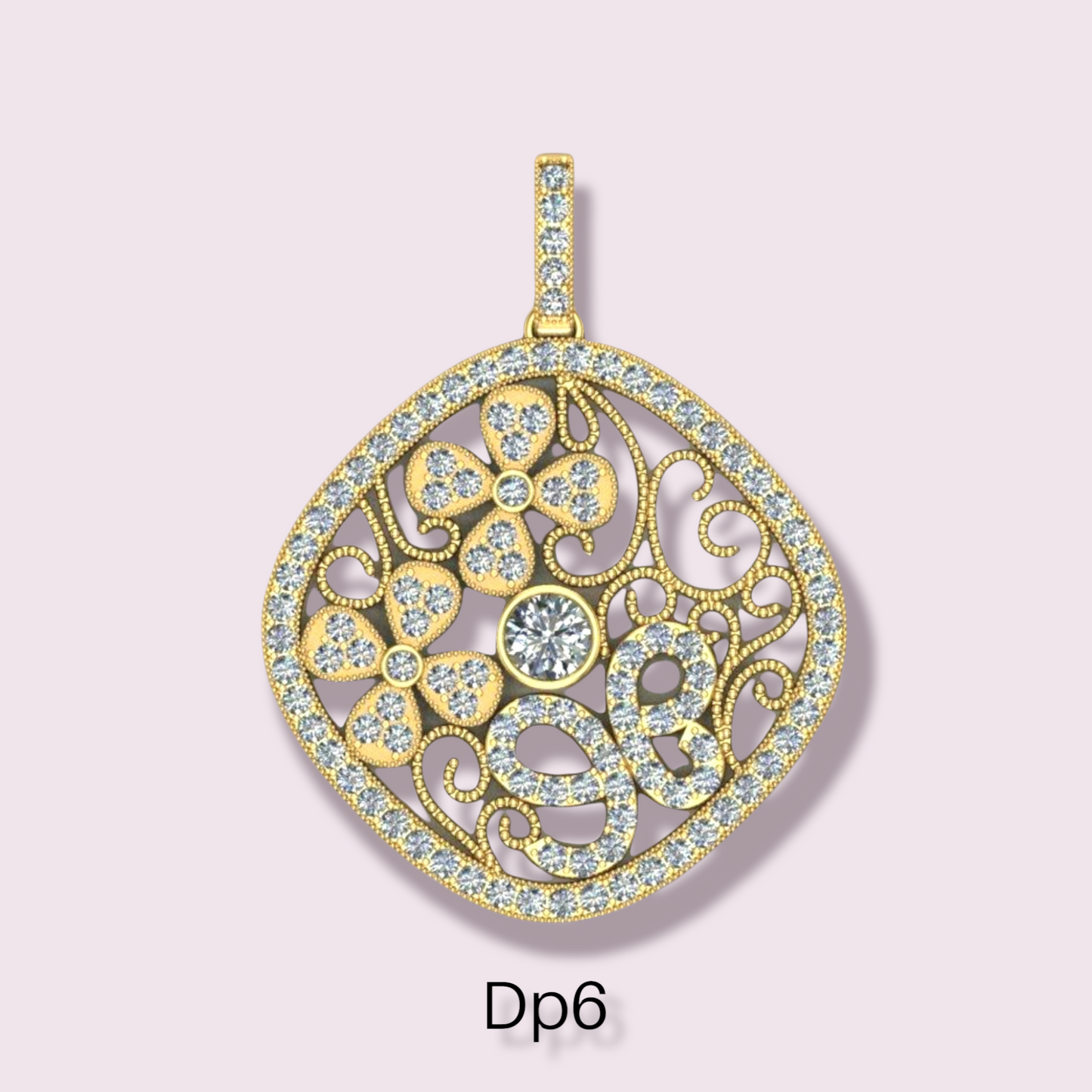 Diamond pendant