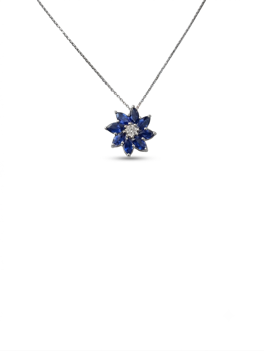 Sapphire pendant