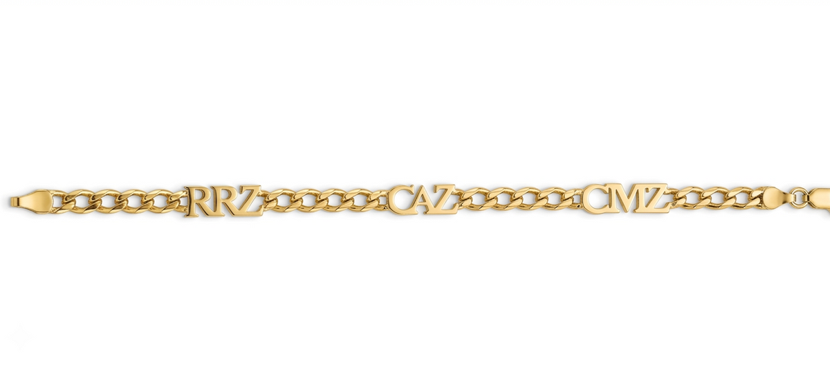 Initial bracelet