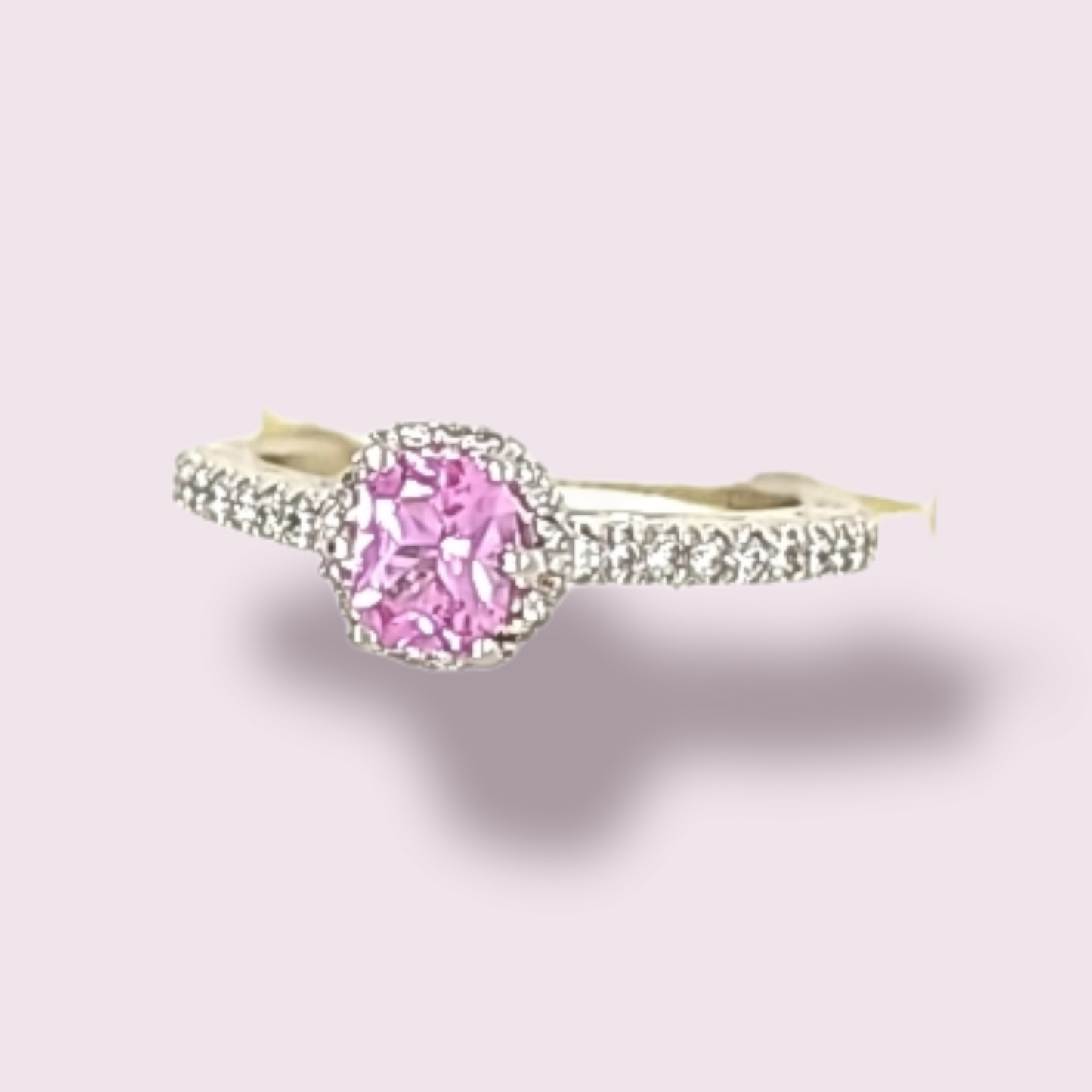 Pink Sapphire ring